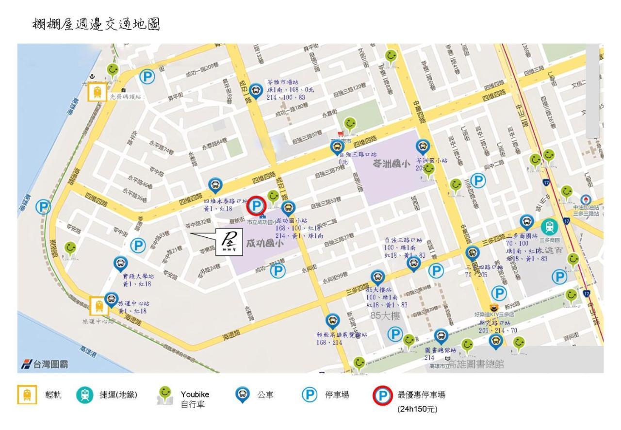 棚棚屋室內帳篷民宿inn Cao Hùng Ngoại thất bức ảnh